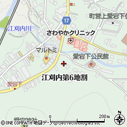 岩手県岩手郡岩手町江刈内第６地割21-34周辺の地図