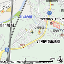 岩手県岩手郡岩手町江刈内第６地割11-7周辺の地図