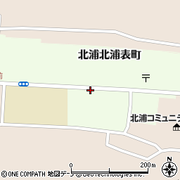 秋田県男鹿市北浦北浦表町（表町）周辺の地図