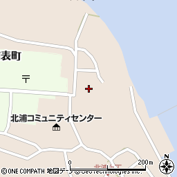 秋田県男鹿市北浦北浦山王林4-2周辺の地図