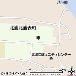 北浦郵便局周辺の地図