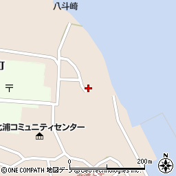 秋田県男鹿市北浦北浦山王林4-44周辺の地図