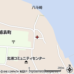 秋田県男鹿市北浦北浦山王林4-14周辺の地図