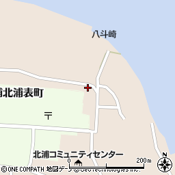 秋田県男鹿市北浦北浦山王林6-8周辺の地図