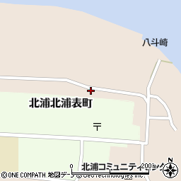 秋田県男鹿市北浦北浦山王林周辺の地図