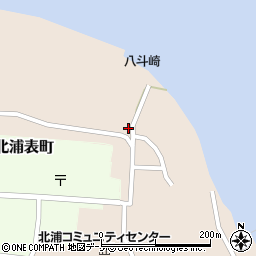 秋田県男鹿市北浦北浦山王林6-38周辺の地図