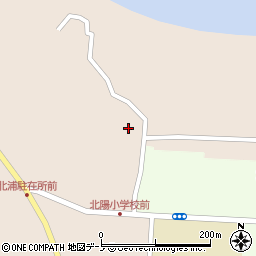 秋田県男鹿市北浦北浦山王林14周辺の地図
