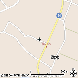 秋田県男鹿市鵜木鵜木周辺の地図
