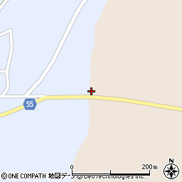 秋田県男鹿市北浦北浦長浜明前周辺の地図
