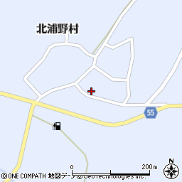 秋田県男鹿市北浦野村前野40周辺の地図