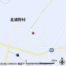 秋田県男鹿市北浦野村前野5周辺の地図