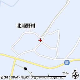 秋田県男鹿市北浦野村前野68周辺の地図