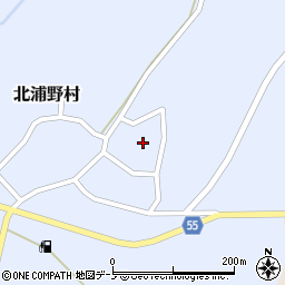 秋田県男鹿市北浦野村前野8周辺の地図
