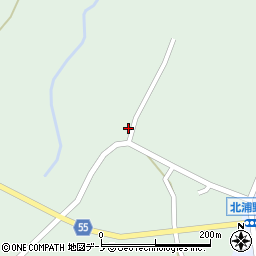 秋田県男鹿市北浦湯本（苗代沢）周辺の地図