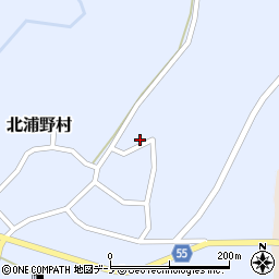 秋田県男鹿市北浦野村前野14周辺の地図