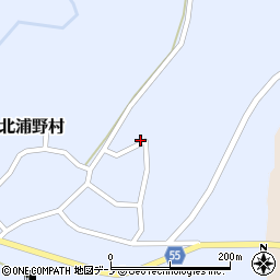 秋田県男鹿市北浦野村前野15周辺の地図