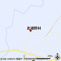 秋田県男鹿市北浦野村前野42周辺の地図
