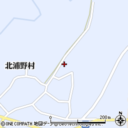 秋田県男鹿市北浦野村前野17周辺の地図