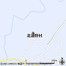秋田県男鹿市北浦野村前野3周辺の地図
