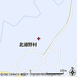 秋田県男鹿市北浦野村前野32周辺の地図