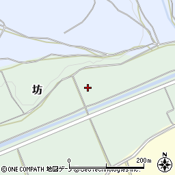 岩手県岩手郡岩手町坊周辺の地図