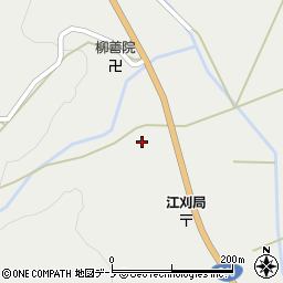 岩手県岩手郡葛巻町江刈第２４地割周辺の地図