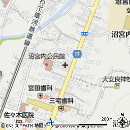 有限会社沼宮内タクシー周辺の地図