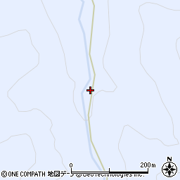 霧伏沢周辺の地図