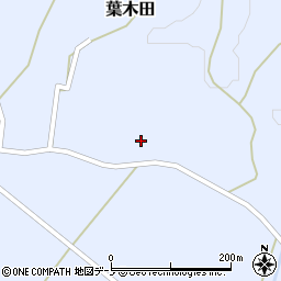 岩手県岩手郡岩手町葉木田第５地割15-4周辺の地図