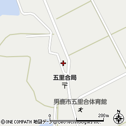 秋田県男鹿市五里合神谷石神26周辺の地図
