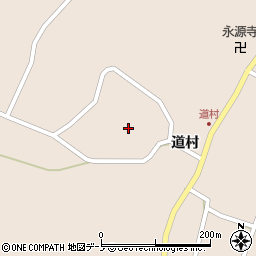秋田県男鹿市鵜木松木境周辺の地図