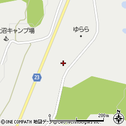 三菱マテリアル株式会社東北電力所　大沼地熱発電所周辺の地図