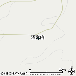 岩手県岩手郡岩手町沼宮内周辺の地図