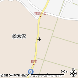 秋田県男鹿市松木沢堂ノ前本内境24周辺の地図