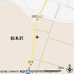 秋田県男鹿市松木沢堂ノ前本内境16周辺の地図