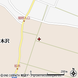 秋田県男鹿市松木沢堂ノ前本内境141周辺の地図