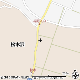 秋田県男鹿市松木沢堂ノ前本内境12周辺の地図