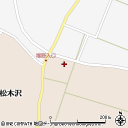 秋田県男鹿市松木沢堂ノ前本内境170周辺の地図