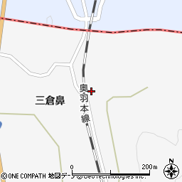 秋田県南秋田郡八郎潟町真坂鳥越4周辺の地図