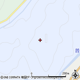 岩手県下閉伊郡普代村第１２地割周辺の地図