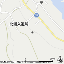 秋田県男鹿市北浦入道崎家ノ上237周辺の地図