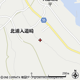 秋田県男鹿市北浦入道崎家ノ上67周辺の地図