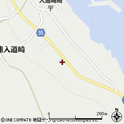 秋田県男鹿市北浦入道崎家ノ上325周辺の地図