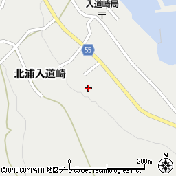 秋田県男鹿市北浦入道崎家ノ上244周辺の地図