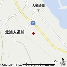 秋田県男鹿市北浦入道崎家ノ上211-9周辺の地図