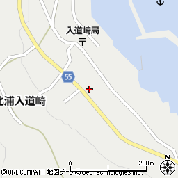 秋田県男鹿市北浦入道崎家ノ上219周辺の地図