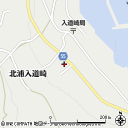 秋田県男鹿市北浦入道崎家ノ上193周辺の地図