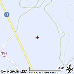 岩手県普代村（下閉伊郡）第２地割周辺の地図