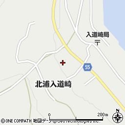 秋田県男鹿市北浦入道崎家ノ上146周辺の地図