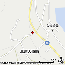 秋田県男鹿市北浦入道崎家ノ上60周辺の地図